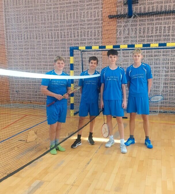 Badminton – osnovne škole – Razigravanje za županijsko natjecanje – SKUPINA E