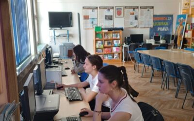 Izvrstan uspjeh naših učenica na regionalnoj razini Kviza Mreža čitanja